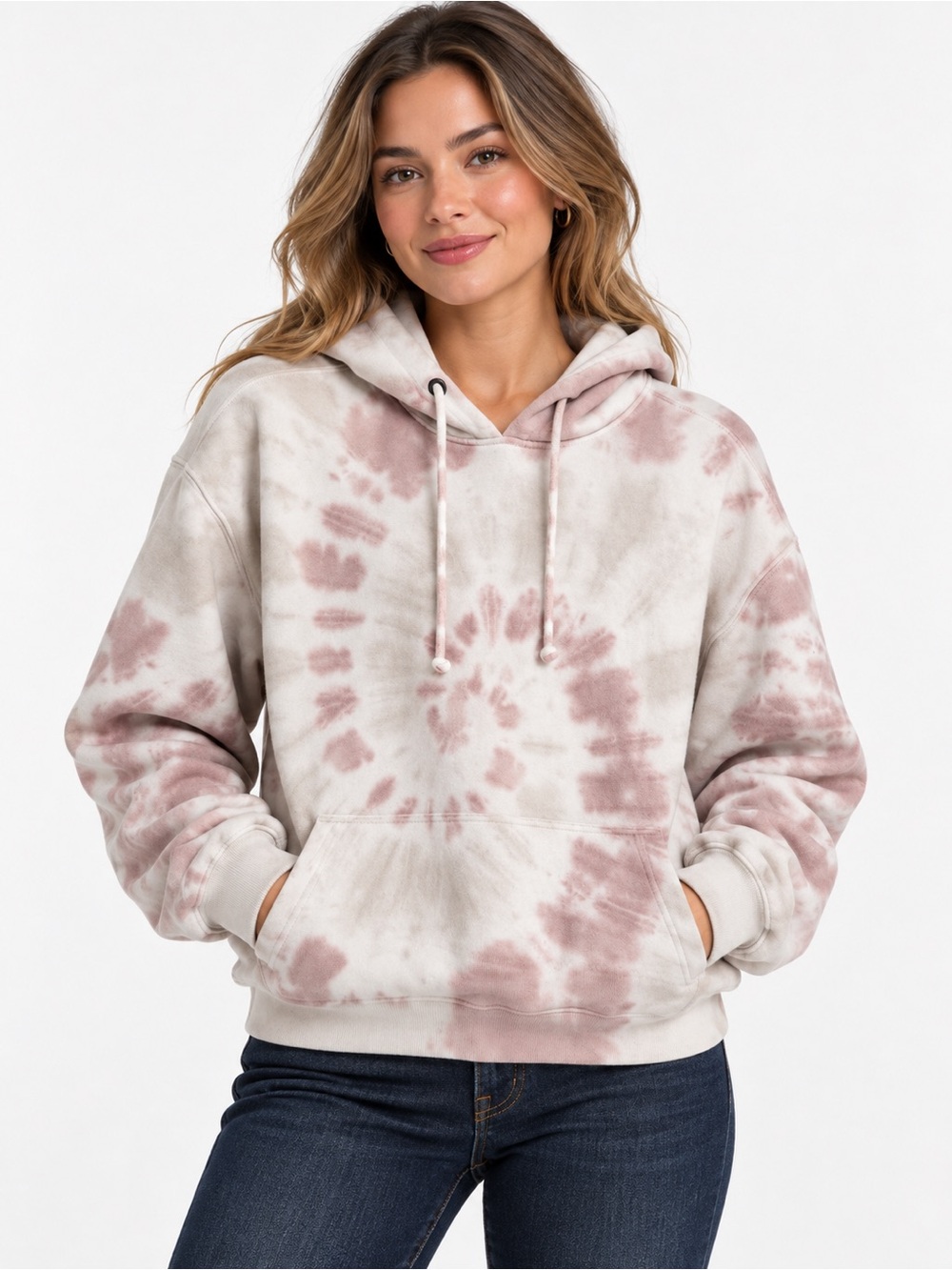 Abercrombie & Fitch Soft A&F Tie-Dye Pullover Hoodie Size M